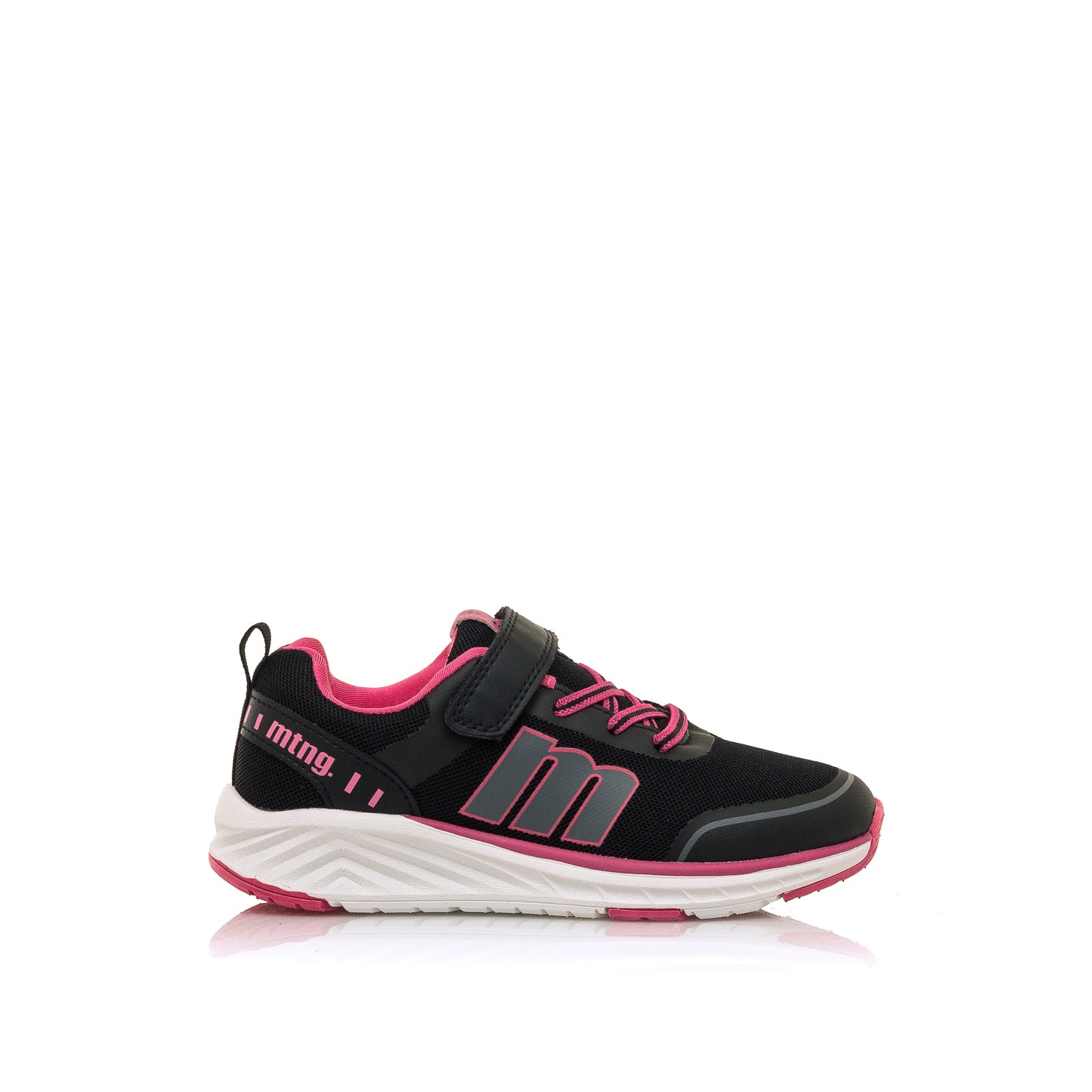 48825V- fuxia/negro MUSTANG KIDS