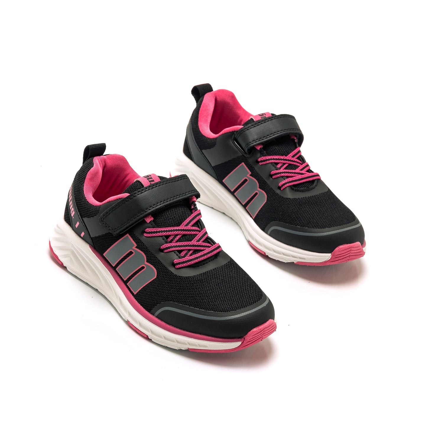 48825V- fuxia/negro MUSTANG KIDS