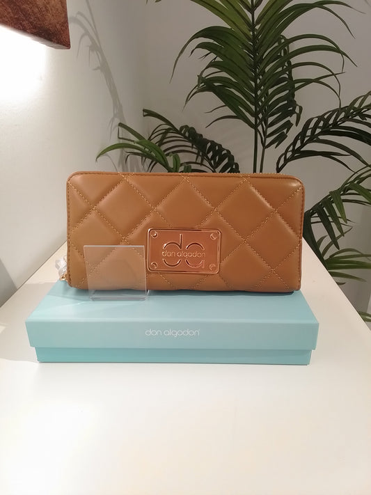 17808012-IN25 CARTERA CAMEL DON ALGODÓN